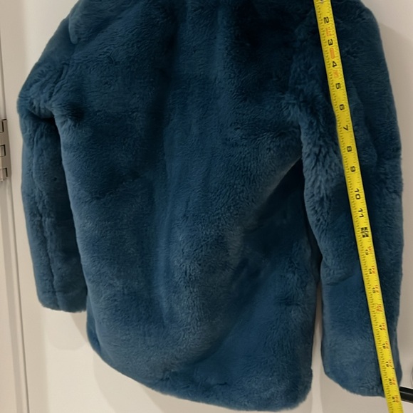 APPARIS classic Stella Coat Children's mid length faux fur jacket with collar - Picture 10 of 13